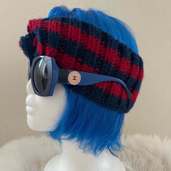 Headband knitted + gift ?hand design sunglasses main image 7